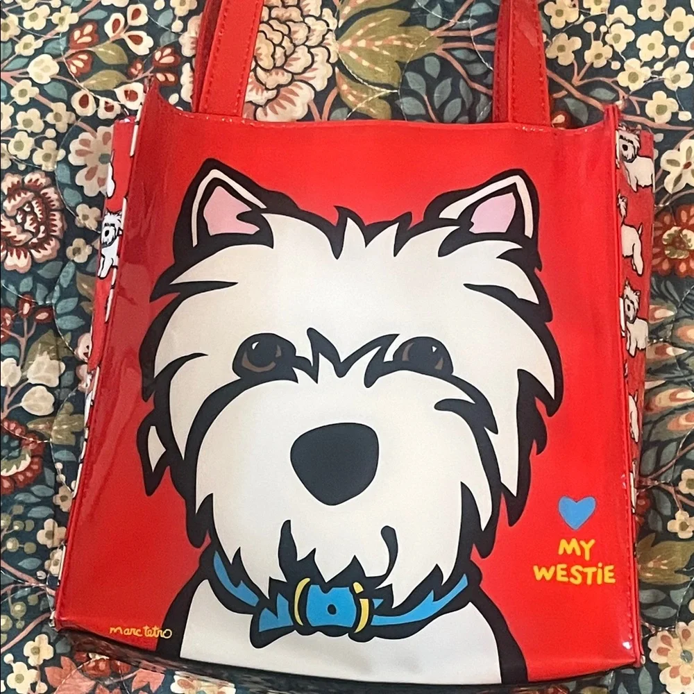 Marc Tetro Red Dog Design Tote